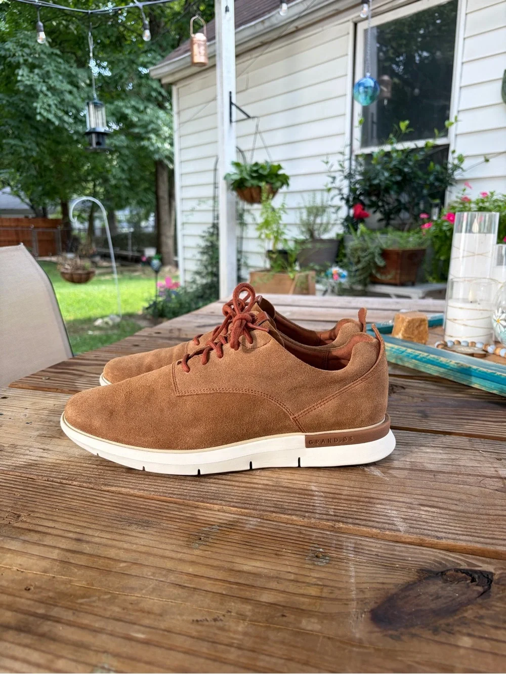 Cole Haan GrandPrø Suede Sneaker – Brown